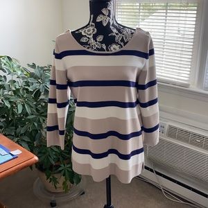 Banana Republic Striped Sweater-L